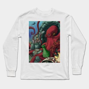 Octopus&#39;s Garden Long Sleeve T-Shirt